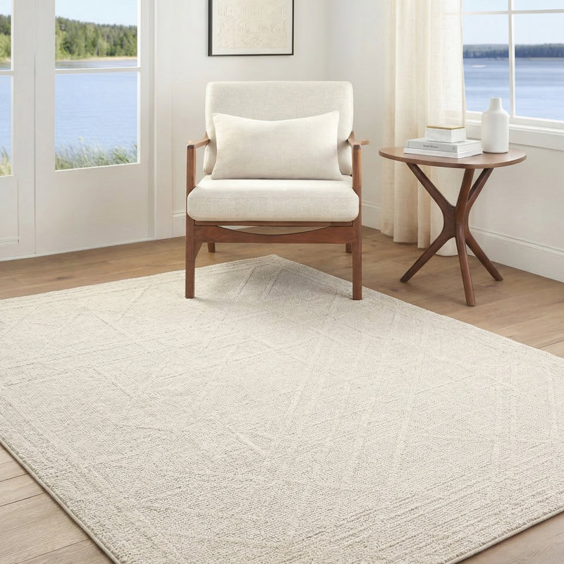 Geometric Area Rug, Rectangle 160 x 213 cm