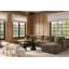 Hadleigh Chocolate Brown Performance Velvet Modular U-chaise Sectional