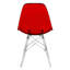 Chaise d'appoint moulée avec base en acrylique-1836140672