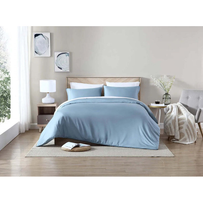 Natural Premium Duvet Cover, King Duvet Cover, Taupe