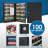 100 KEY ADJUSTABLE LOCK BOX W/ KEY BLACK