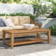 Nichols 55'' Teak Outdoor Coffee Table