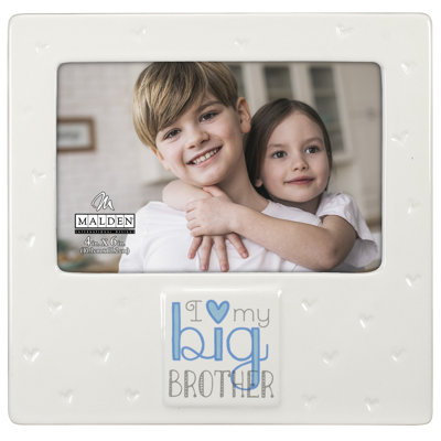 Cadre pour photo simple en céramique 4 po x 6 po