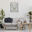 «Green Outline Floral Bouquet», art mural encadré-958033102-958033100