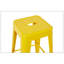 Tabouret à hauteur de comptoir 24 po, ensemble de 2 tabourets de bar en métal sans dossier, empilable, amovible et facile à assembler, peu encombrant pour îlot de cuisine / bar / café / salle à manger (jaune)-83002769-83002776-83002777