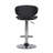 Aishvi Swivel Upholstered Adjustable Height Counter Stool with Metal Frame-343493099