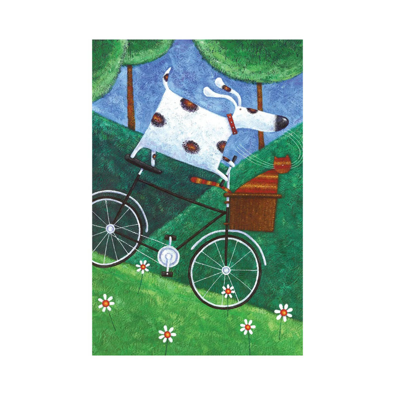 Duke's Bike Ride by Peter Adderley - Wrapped Canvas Gallery-Wrapped Canvas Giclée, 152.5 cm H x 101.5 cm W
