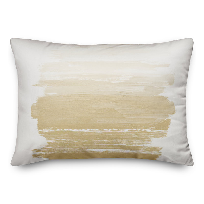 Outdoor Throw Pillow, Yellow