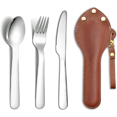Ebern Designs Markai Stainless Steel Flatware Set