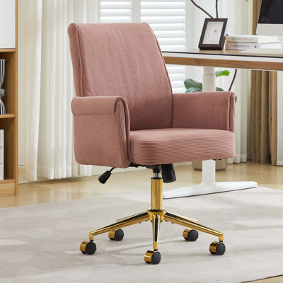Chaise de bureau ergonomique à dossier moyen