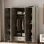 Armoire 4 portes avec 1 tiroir