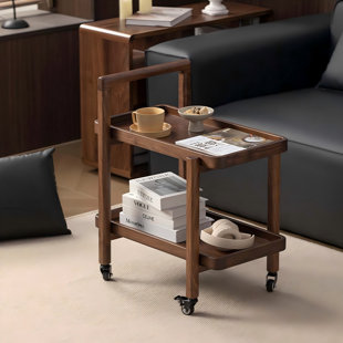 Mobile sideboard storage rack