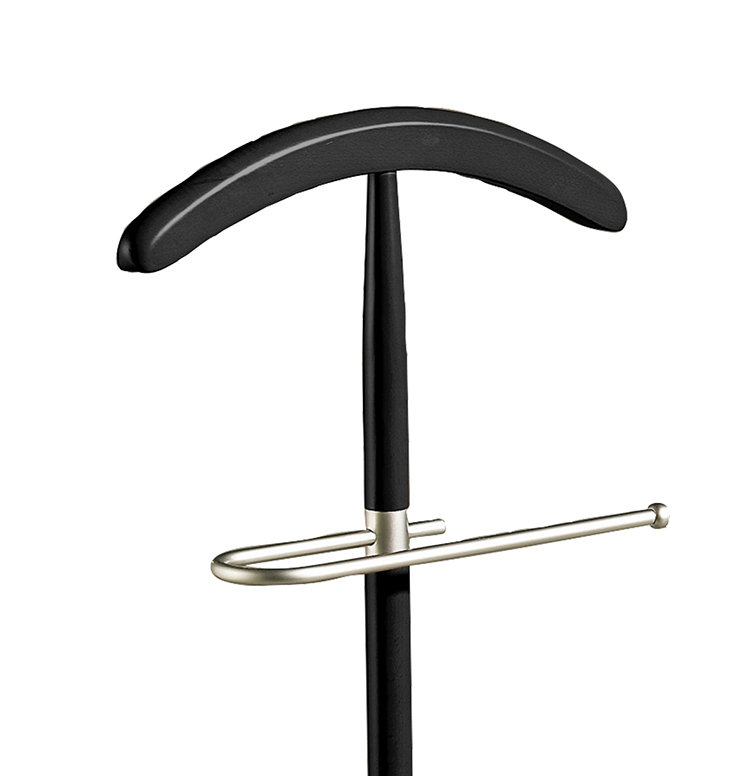 Newlon Freestanding Valet Stand, Black