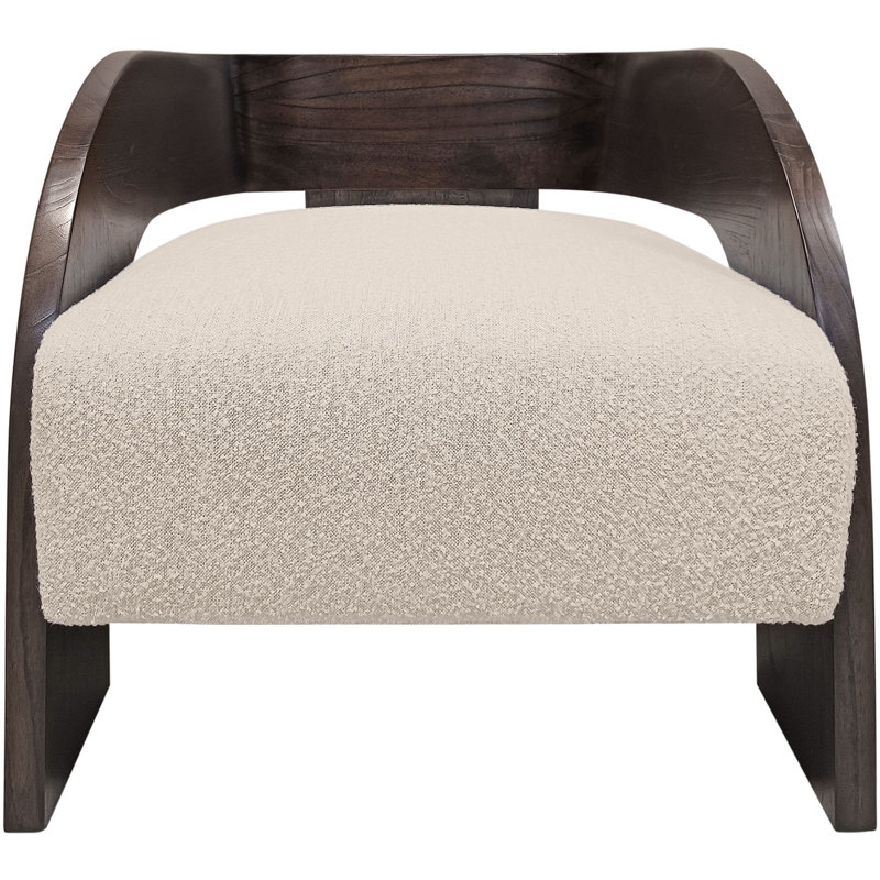 Maravi Lounge Chair, Sesam Polyester Blend