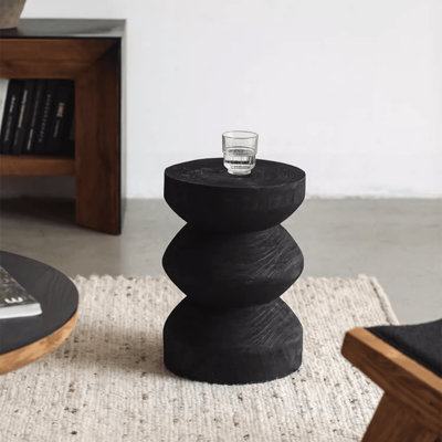 Table de bout en bois massif Joyleen