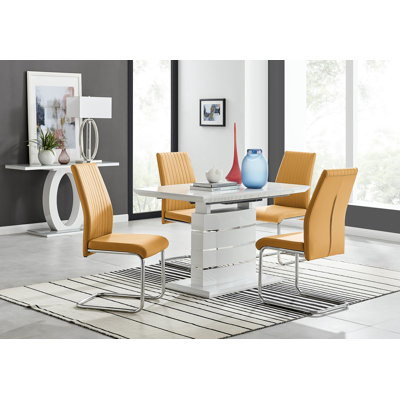 Eubanks 4 - Person Dining Set