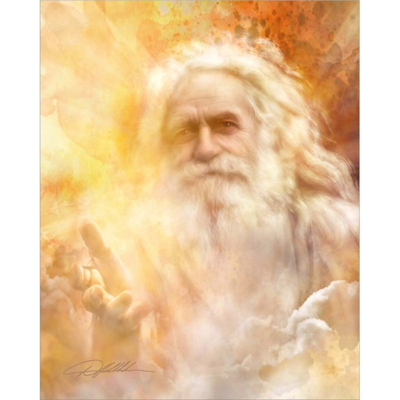 «God the Father» par Danny Hahlbohm - impression encadrée
