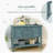Delfausse 44.5'' Solid Wood Sideboard-1951407986
