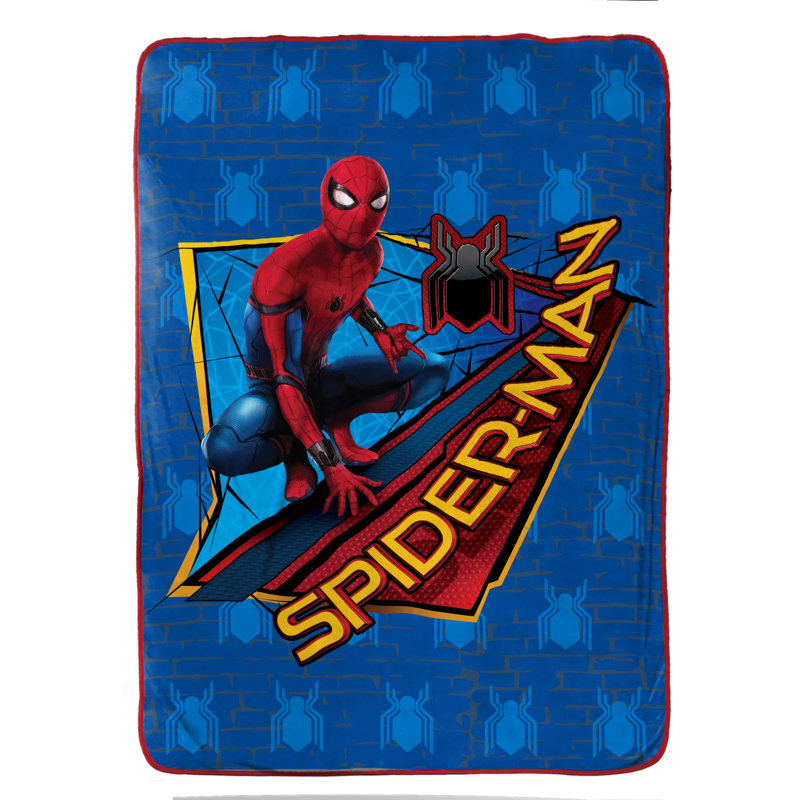 Marvel Spiderman Wall Crawler Blanket