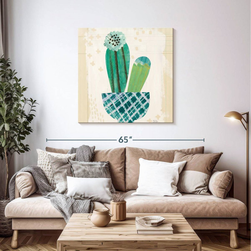 Harnek Collage Cactus III, H 39 po x l 39 po