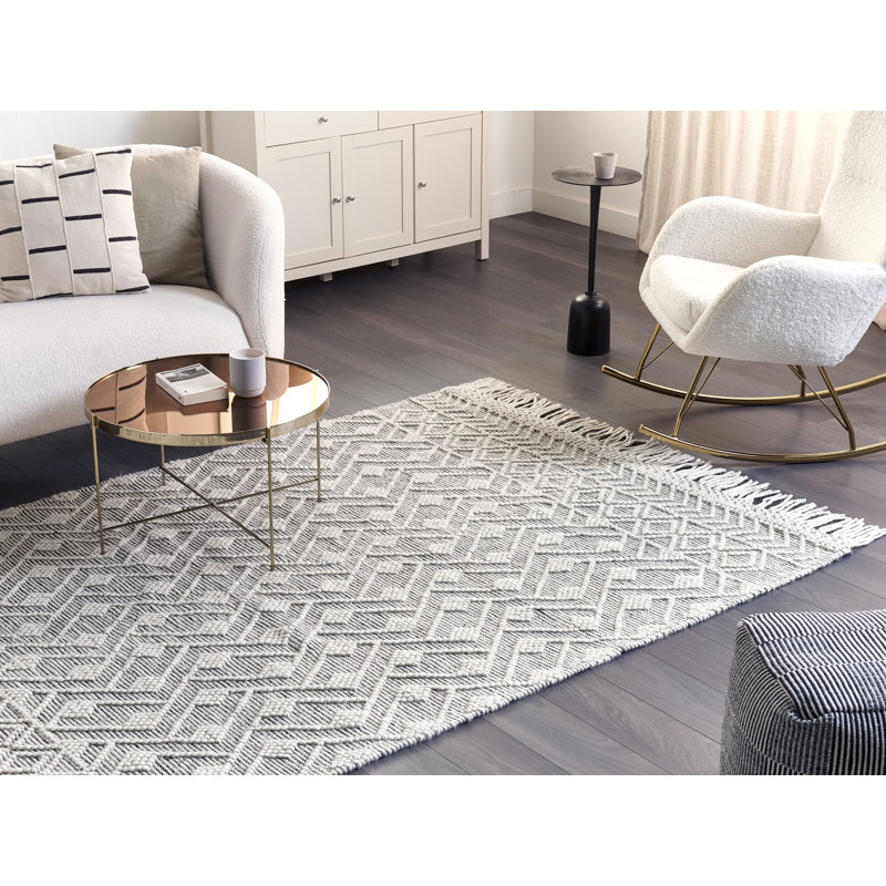 Ovilla Geometric Hand Woven 160cm X 230cm Area Rug