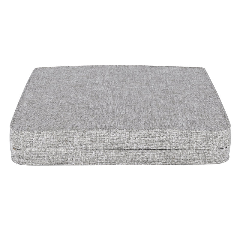 Outdoor Sunbrella® Seat Cushion, Canvas Granite Sunbrella® Canvas