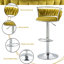 Christal Height Adjustable Swivel Bar Stool-377126498-377126496