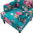 Iliana Upholstered Floral Cotton Blend Armchair with Solid Wood Legs and Nailhead Trim-2062572478