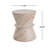 Outdoor/Indoor Lightweight Concrete Side Table