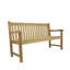 Buntingford Solid Wood Teak Outdoor Bench