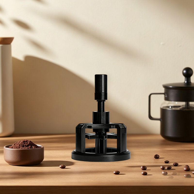 Outil de distribution espresso, agitateur à café à 10 aiguilles avec réglage de la hauteur pour porte-filtre 51/53 / 58Mm, 2"