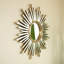 Miroir 33 po Gemme, miroir décoratif en forme de Sunburst