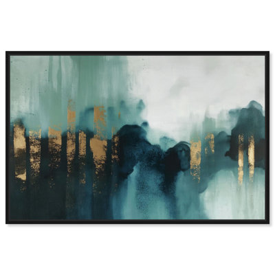«Teal Fog II» par Art Remedy