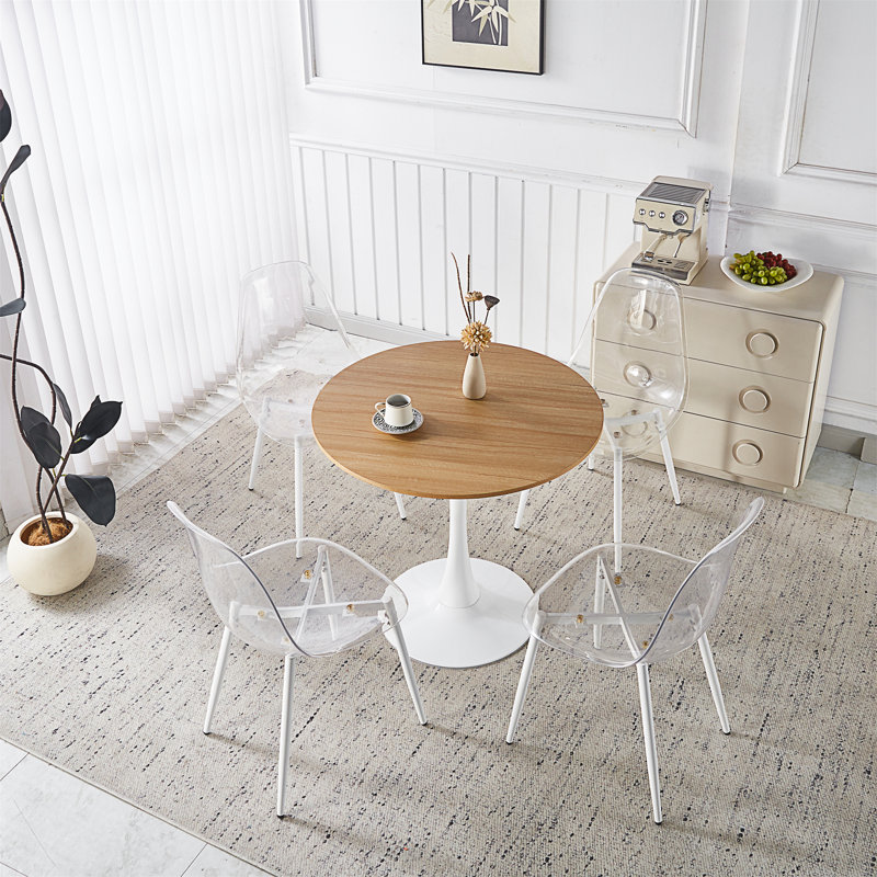 Ensemble de salle à manger 1 + 4 pour 5 pièces, Naturel