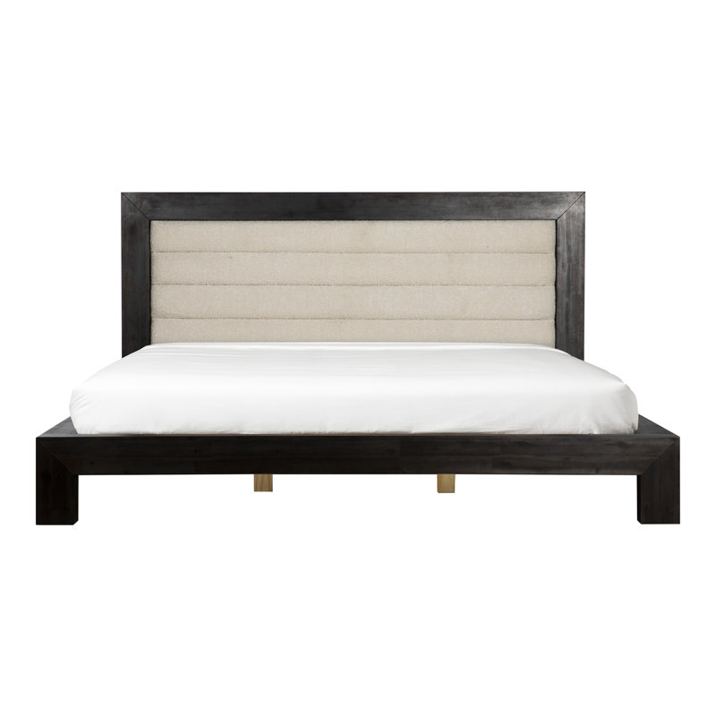 Ashroft Upholstered Bed, Beige, King