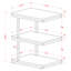 Table de bout avec rangement Frame-798573788