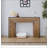 47in Modern Wood Console Table , Entryway Table, Sofa Table - Rustic & Contemporary Design