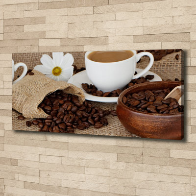 Coffee With Milk - Wrapped Canvas Print