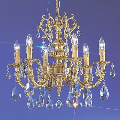 Princeton 6 - Light Dimmable Classic / Traditional Chandelier