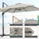 Sereana 11.5' x 9' Rectangular Cantilever Umbrella with Crank Lift