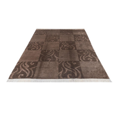 Iniguez Chocolate Brown Rug