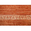 Tapis orange Gabbeh 3 x 9