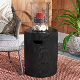 McBrine Concrete Top End Table