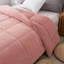  Édredon réversible en microfibre super doux et moelleux Sherpa, lavable à la machine-2076073623-2076073620