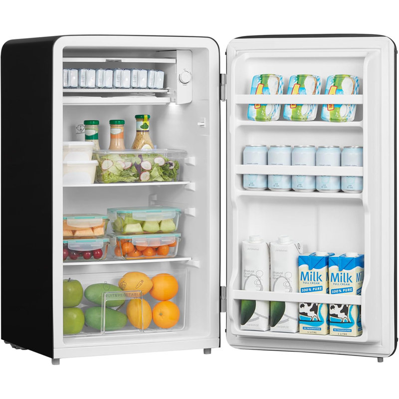 Corrigan Studio 0.093m³ L Mini Fridge, Black
