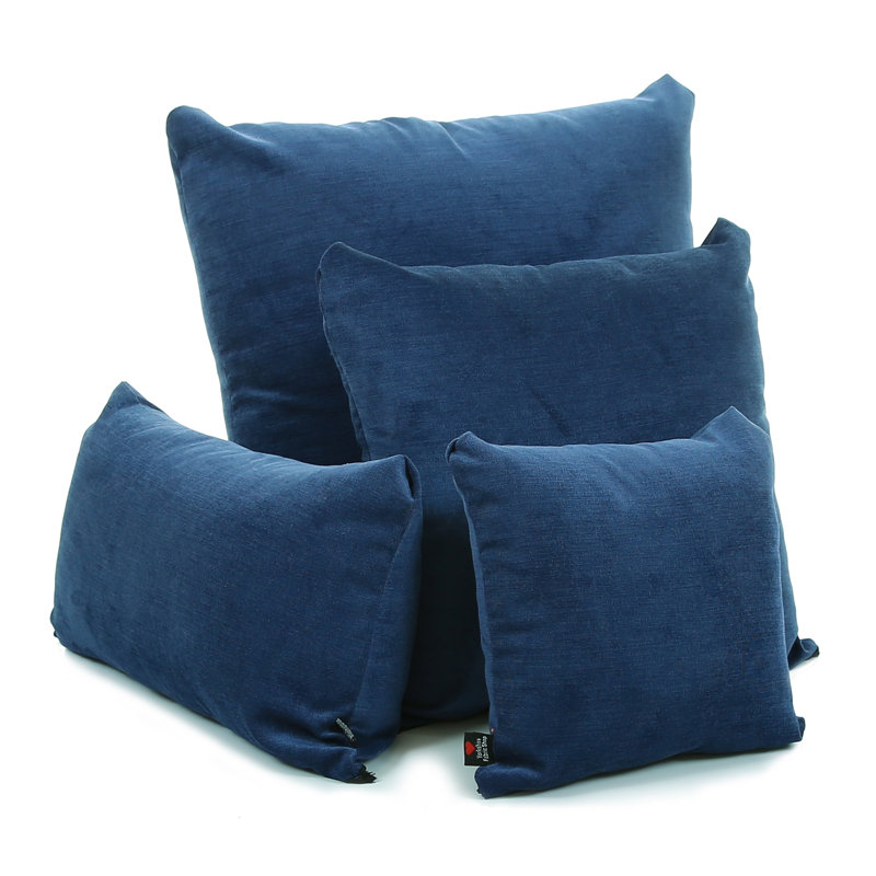 Mirador Rectangular Cushion, Navy Blue