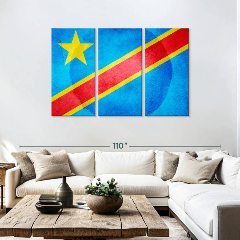 Washed Congo Flag