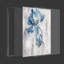 Luxueuse reproduction d'art sur toile encadrée en aluminium pour le salon-1975573912-1975573919