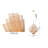 Transitional Gold LED 3 Tier Mesh Chandelier