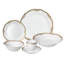Service de table 24 pièces, service pour 4 Lorren Home Trends Catherine